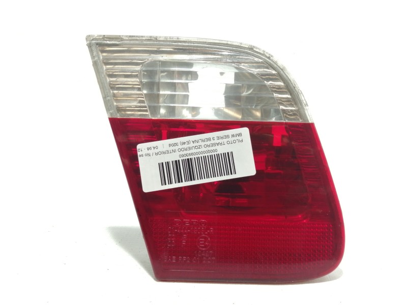 Recambio de piloto trasero izquierdo interior para bmw serie 3 berlina (e46) 320d referencia OEM IAM   