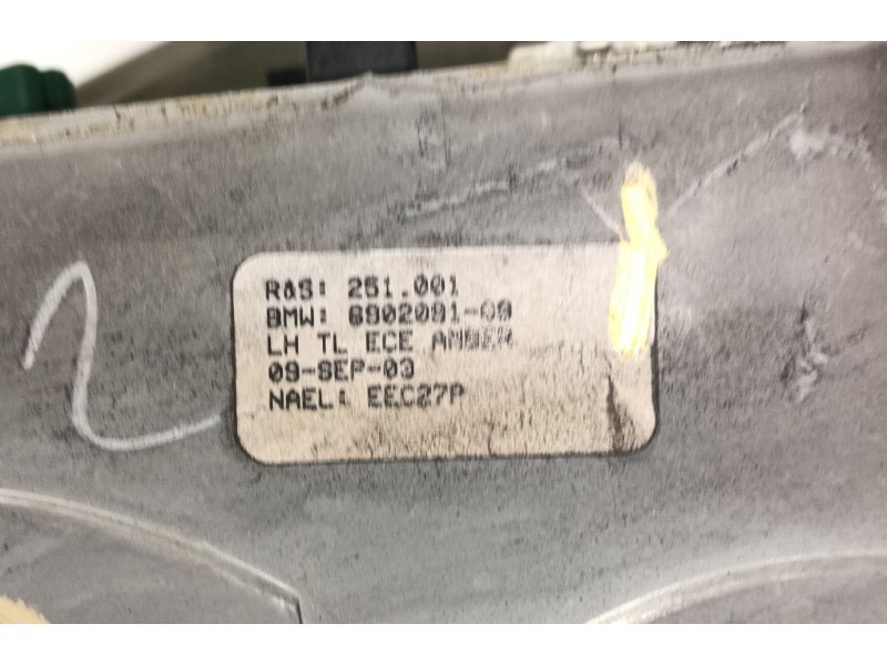 Recambio de piloto trasero izquierdo para bmw x5 (e53) 3.0 d referencia OEM IAM 63217164471  