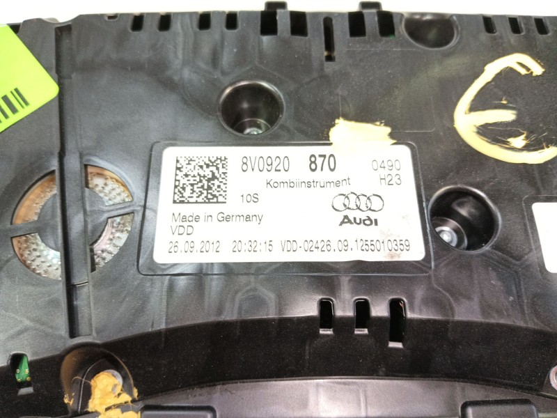 Recambio de cuadro instrumentos para audi a3 (8v1, 8vk) 1.4 tfsi referencia OEM IAM   