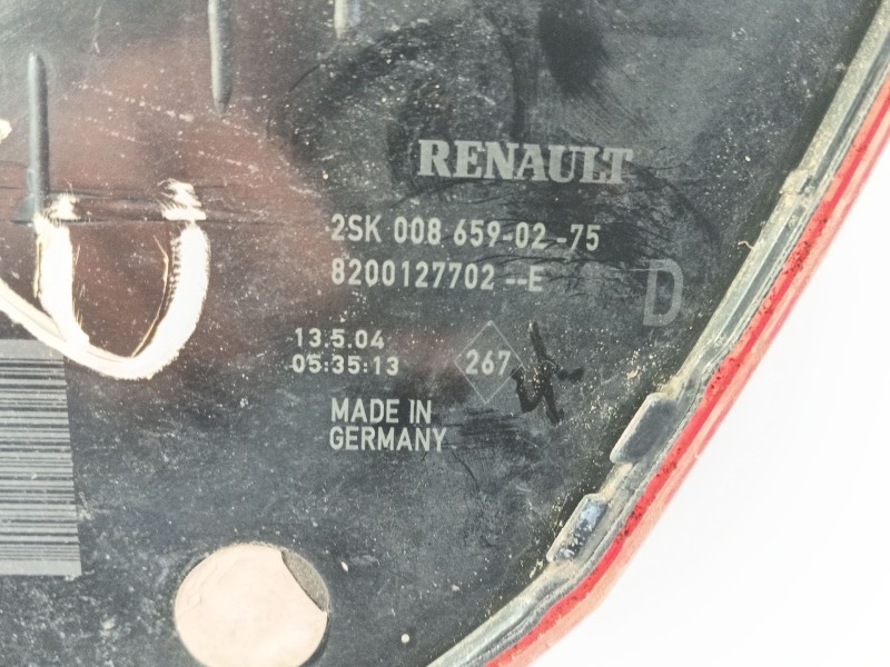 Recambio de piloto trasero derecho para renault scénic ii (jm0/1_) 1.9 dci (jm0g, jm12, jm1g, jm2c) referencia OEM IAM   