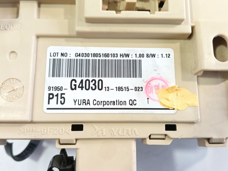 Recambio de caja reles / fusibles para hyundai i30 (pde, pd, pden) 1.0 t-gdi referencia OEM IAM 91950A6031  