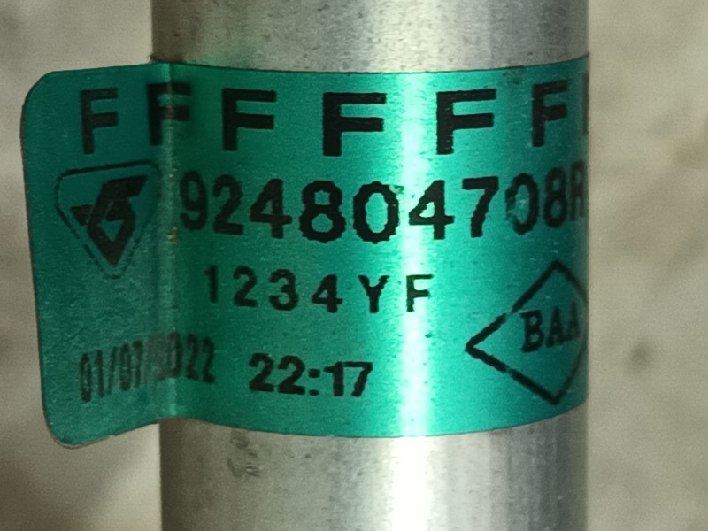 Recambio de tubos aire acondicionado para renault captur ii (hf_) tce 140 (hfn0) referencia OEM IAM 924904711R / 924405858R / 92