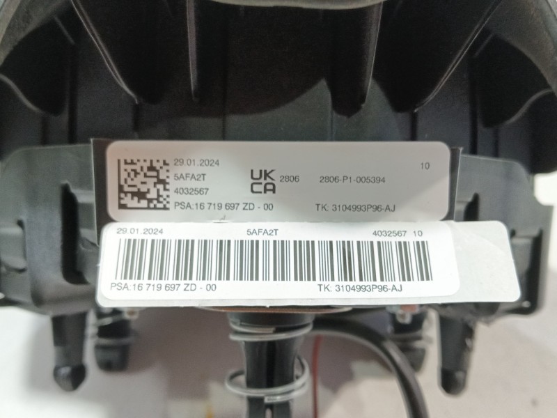 Recambio de airbag delantero izquierdo para citroën c3 ii (sc_) 1.4 referencia OEM IAM 16719697ZD  
