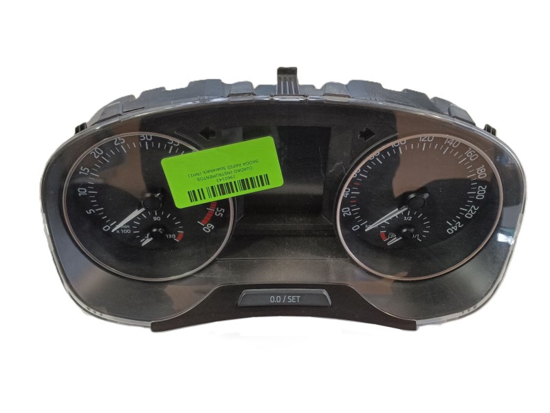 Recambio de cuadro instrumentos para skoda rapid spaceback (nh1) 1.6 tdi referencia OEM IAM   
