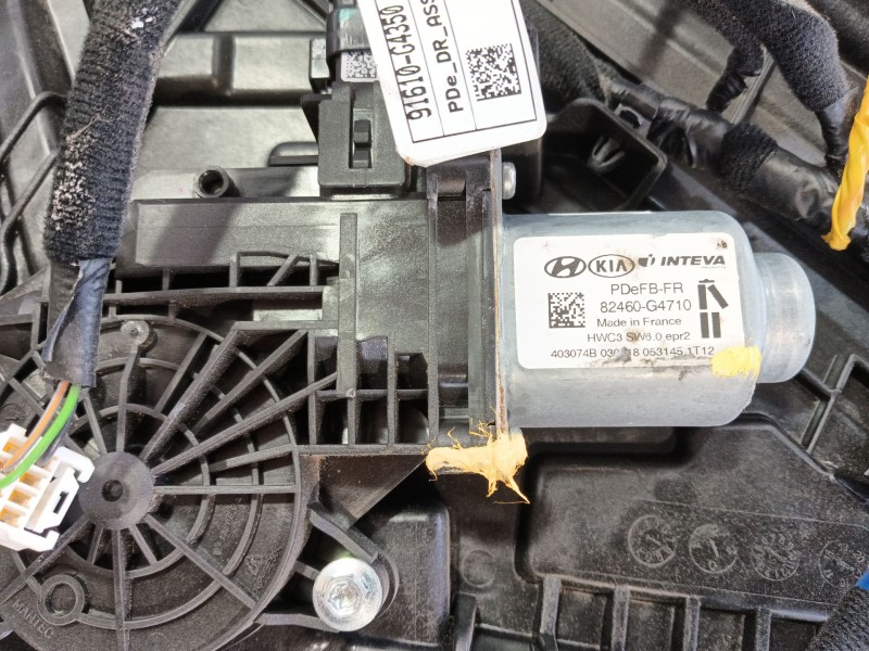 Recambio de elevalunas delantero derecho para hyundai i30 (pde, pd, pden) 1.0 t-gdi referencia OEM IAM 82481G4000  