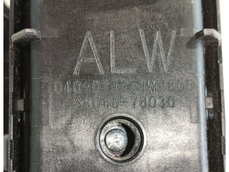 Recambio de mando elevalunas delantero izquierdo para lexus nx (_z1_) 300h awd (ayz15) referencia OEM IAM   