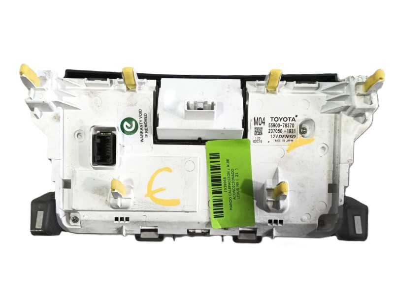 Recambio de mando calefaccion / aire acondicionado para lexus nx (_z1_) 300h awd (ayz15) referencia OEM IAM   