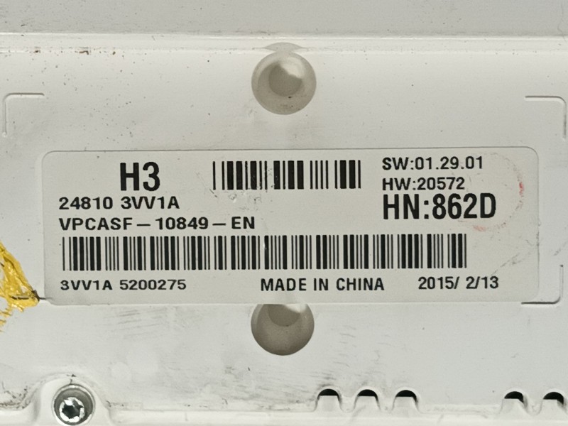 Recambio de cuadro instrumentos para nissan note (e12) 1.5 dci referencia OEM IAM 248103VV1A  