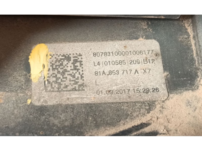 Recambio de aletin delantero izquierdo para audi q2 (gab, gag) 1.6 tdi referencia OEM IAM   