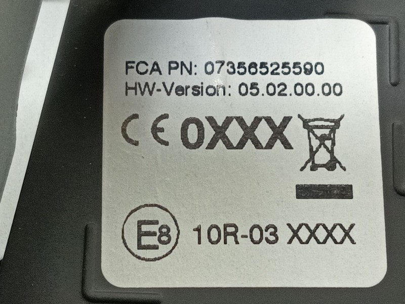 Recambio de sistema audio / radio cd para fiat tipo hatchback (356_, 357_) 1.4 (356hxa1b) referencia OEM IAM   