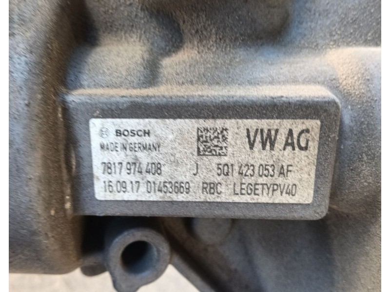 Recambio de cremallera direccion para audi q2 (gab, gag) 1.6 tdi referencia OEM IAM 5Q1423056J  