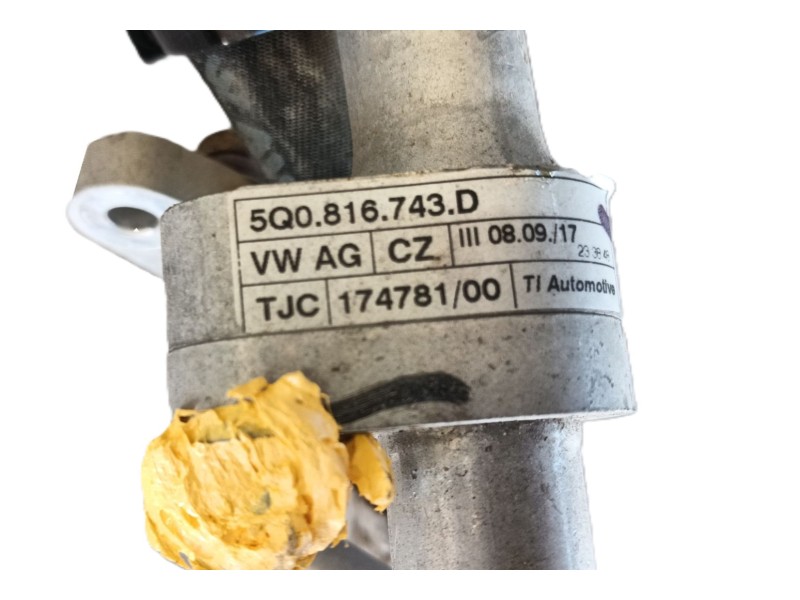 Recambio de tubos aire acondicionado para audi q2 (gab, gag) 1.6 tdi referencia OEM IAM 5Q0816721AB / 5Q0820741B  