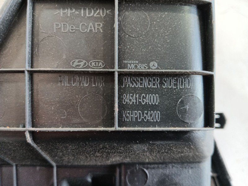 Recambio de guantera para hyundai i30 (pde, pd, pden) 1.0 t-gdi referencia OEM IAM   