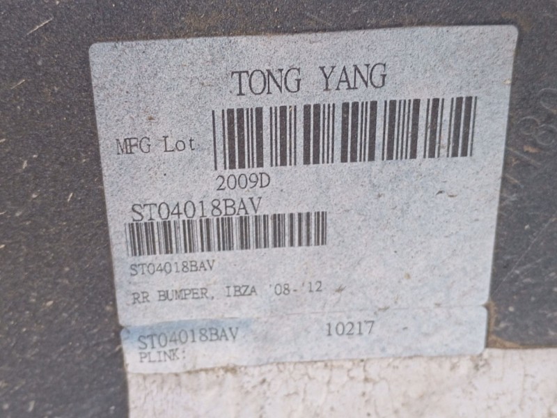 Recambio de paragolpes trasero para seat ibiza iv (6j5, 6p1) 1.2 tdi referencia OEM IAM 6J4807421GRU  