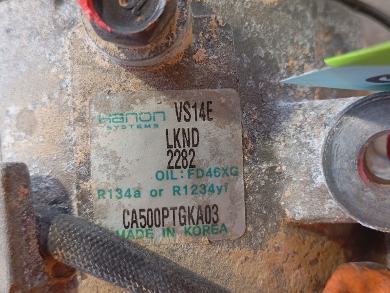 Recambio de compresor aire acondicionado para hyundai i30 (pde, pd, pden) 1.0 t-gdi referencia OEM IAM 97701G4450  