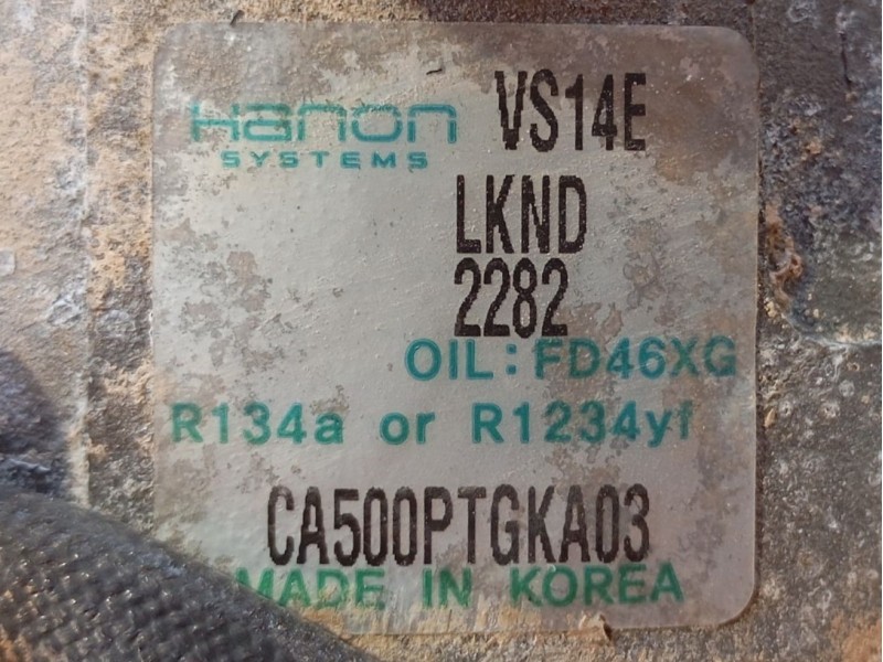 Recambio de compresor aire acondicionado para hyundai i30 (pde, pd, pden) 1.0 t-gdi referencia OEM IAM 97701G4450  