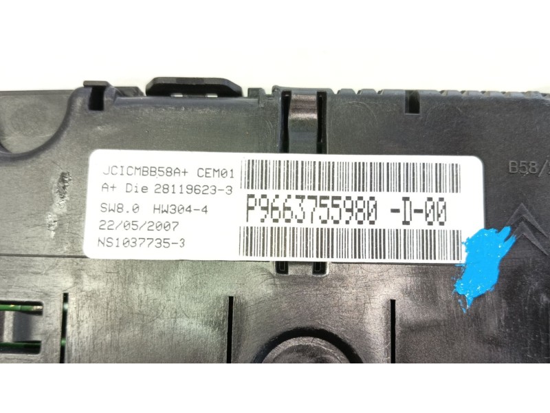 Recambio de cuadro instrumentos para citroën c4 grand picasso i (ua_) 2.0 hdi 138 referencia OEM IAM   