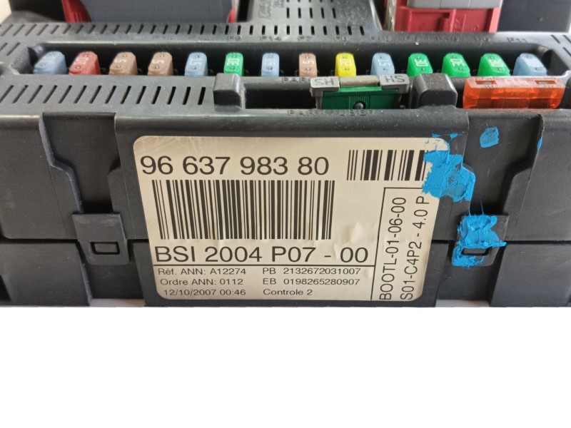 Recambio de bsi para citroën jumpy ii furgoneta 1.6 hdi 90 16v referencia OEM IAM   