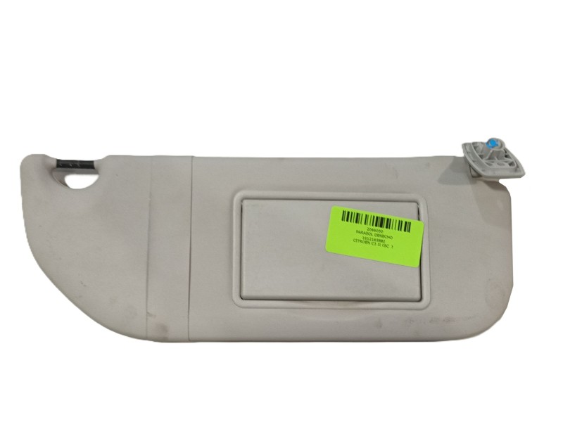 Recambio de parasol derecho para citroën c3 ii (sc_) 1.4 referencia OEM IAM 16121658BJ  
