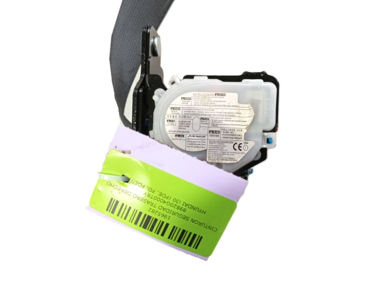 Recambio de cinturon seguridad trasero derecho para hyundai i30 (pde, pd, pden) 1.0 t-gdi referencia OEM IAM 89820G4000TRY  