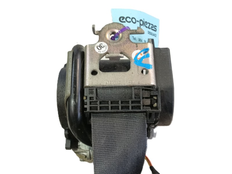 Recambio de cinturon seguridad delantero derecho para citroën jumpy ii furgoneta 1.6 hdi 90 16v referencia OEM IAM 8975C8  