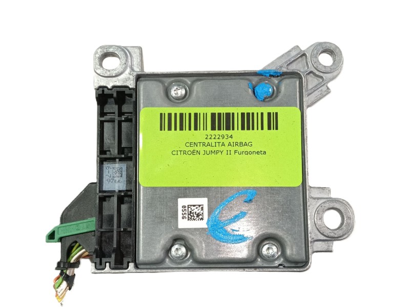 Recambio de centralita airbag para citroën jumpy ii furgoneta 1.6 hdi 90 16v referencia OEM IAM   