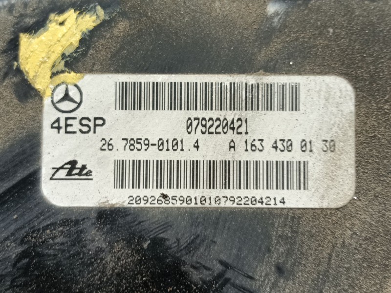 Recambio de servofreno para mercedes-benz clase m (w163) ml 400 cdi (163.128) referencia OEM IAM   