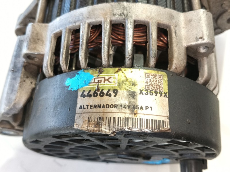 Recambio de alternador para chevrolet matiz (m200, m250) 1.0 referencia OEM IAM 96289030  