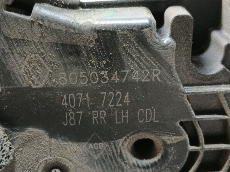 Recambio de cerradura puerta trasera izquierda para renault captur i (j5_, h5_) 0.9 tce 90 referencia OEM IAM 805034742R 4071722