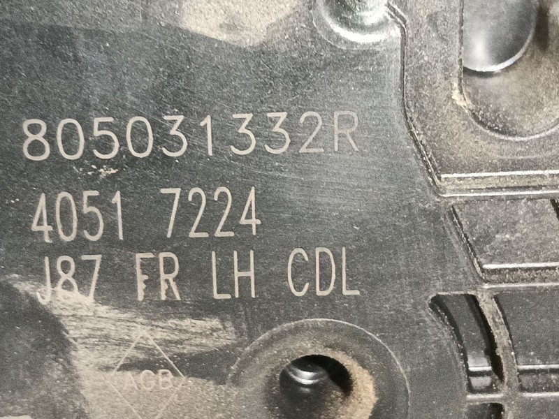 Recambio de cerradura puerta delantera izquierda para renault captur i (j5_, h5_) 0.9 tce 90 referencia OEM IAM 805017927R  