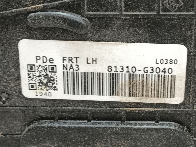 Recambio de cerradura puerta delantera izquierda para hyundai i30 (pde, pd, pden) 1.0 t-gdi referencia OEM IAM 81310G3020  