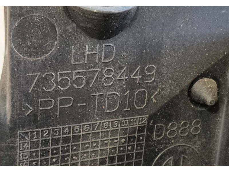 Recambio de guantera para fiat 500 (312_) 1.2 (312axa1a) referencia OEM IAM 0000735638299  