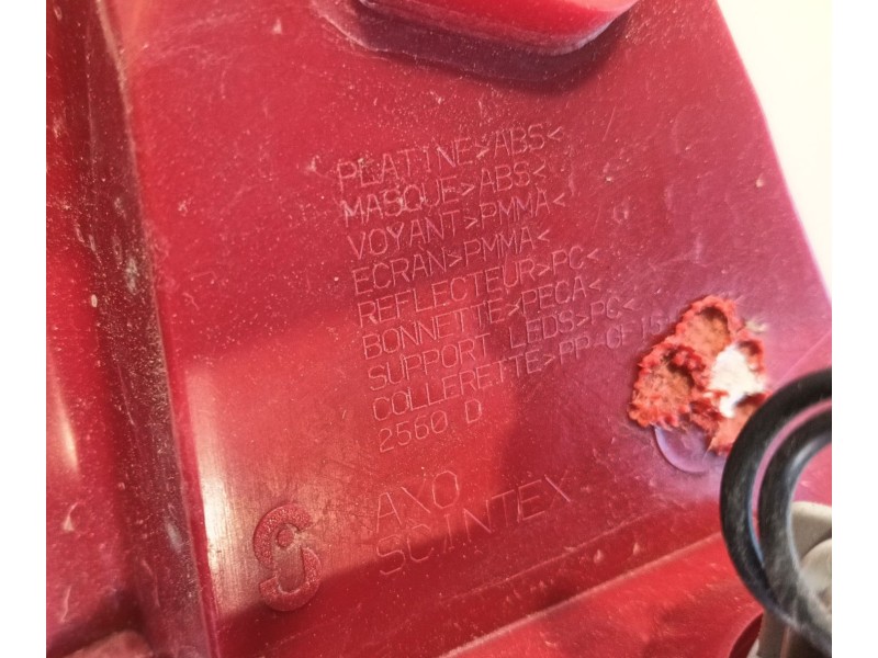 Recambio de piloto trasero derecho para peugeot 307 cc (3b) 1.6 16v referencia OEM IAM 6351X4  