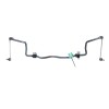 Recambio de barra estabilizadora delantera para nissan micra iii (k12) 1.2 16v referencia OEM IAM 54611BC20A  