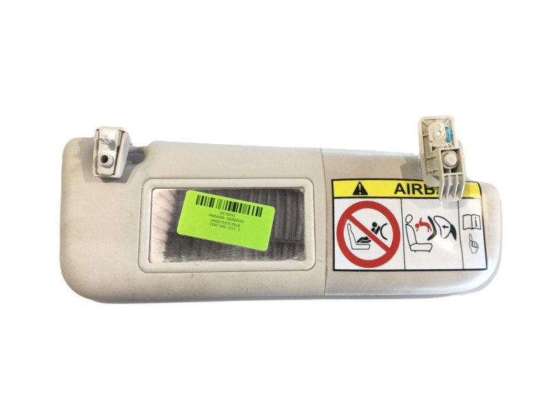 Recambio de parasol derecho para fiat 500 (312_) 1.2 (312axa1a) referencia OEM IAM 0000735717010  