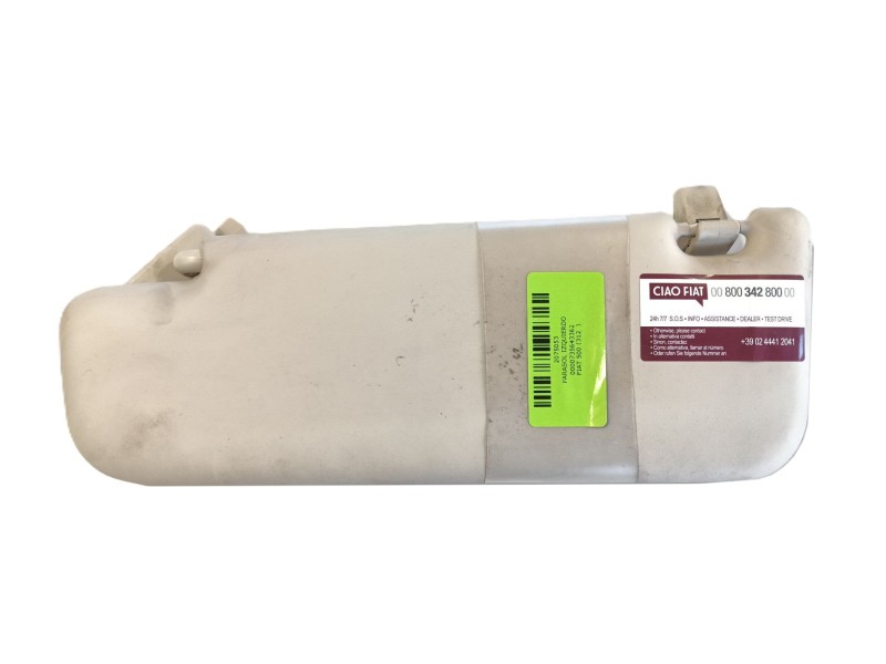 Recambio de parasol izquierdo para fiat 500 (312_) 1.2 (312axa1a) referencia OEM IAM 0000735643362  