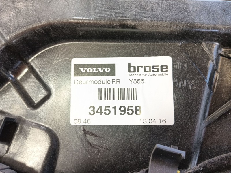 Recambio de elevalunas trasero derecho para volvo v40 hatchback (525) d2 referencia OEM IAM   