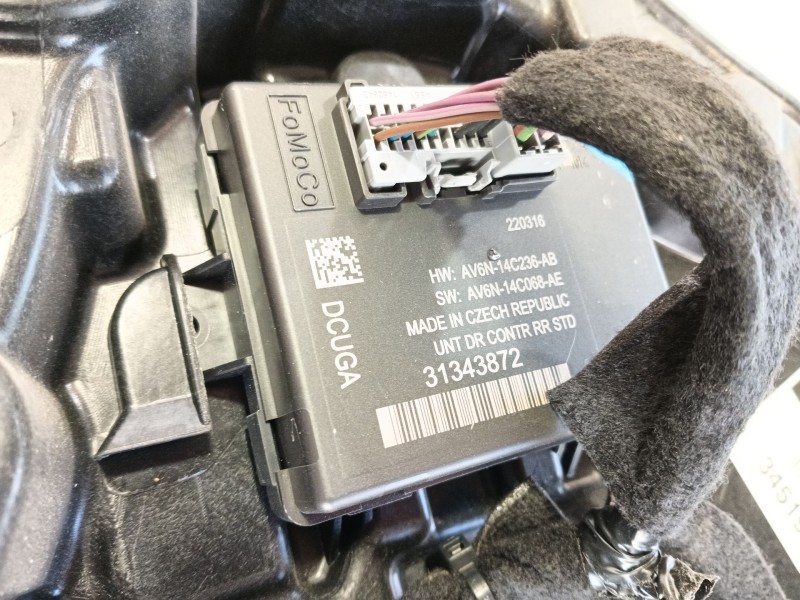 Recambio de elevalunas trasero derecho para volvo v40 hatchback (525) d2 referencia OEM IAM   