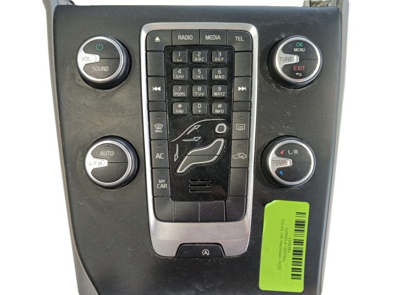 Recambio de consola central para volvo v40 hatchback (525) d2 referencia OEM IAM   