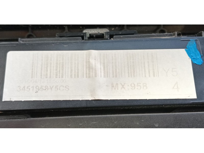 Recambio de consola central para volvo v40 hatchback (525) d2 referencia OEM IAM   