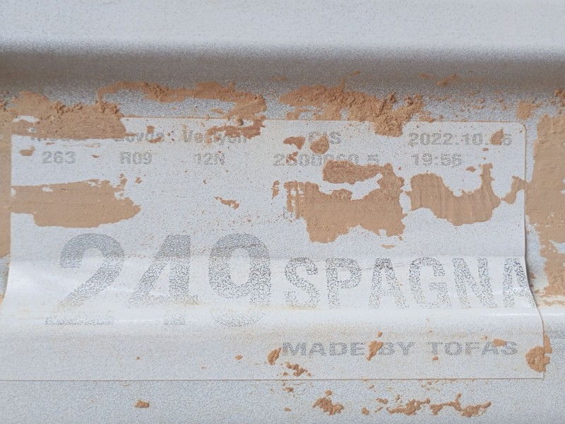 Recambio de refuerzo paragolpes delantero para fiat doblo cargo (263_) 1.6 d multijet referencia OEM IAM   