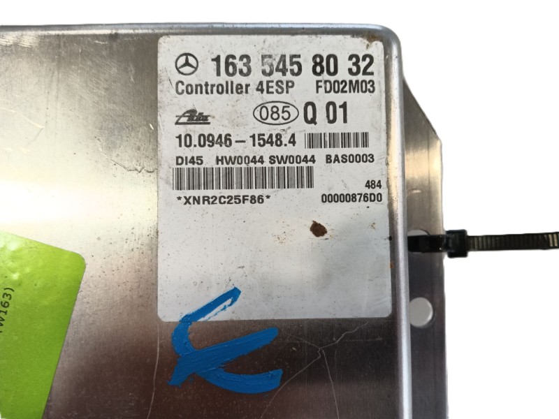 Recambio de centralita motor uce para mercedes-benz clase m (w163) ml 400 cdi (163.128) referencia OEM IAM   