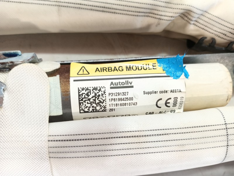 Recambio de airbag cortina delantero derecho para volvo v40 hatchback (525) d2 referencia OEM IAM   