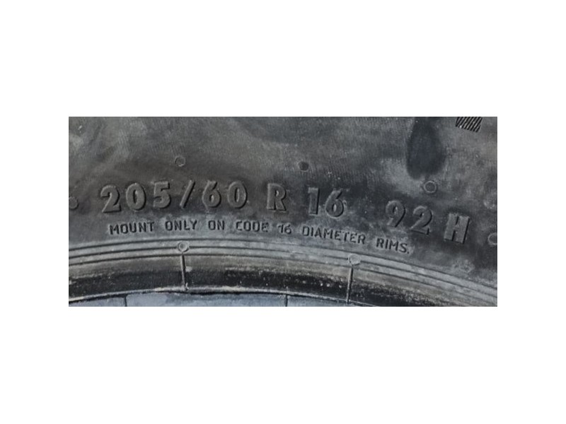 Recambio de neumatico para » otros... modelos referencia OEM IAM 205/60 R16 92H 2 CONTINENTAL