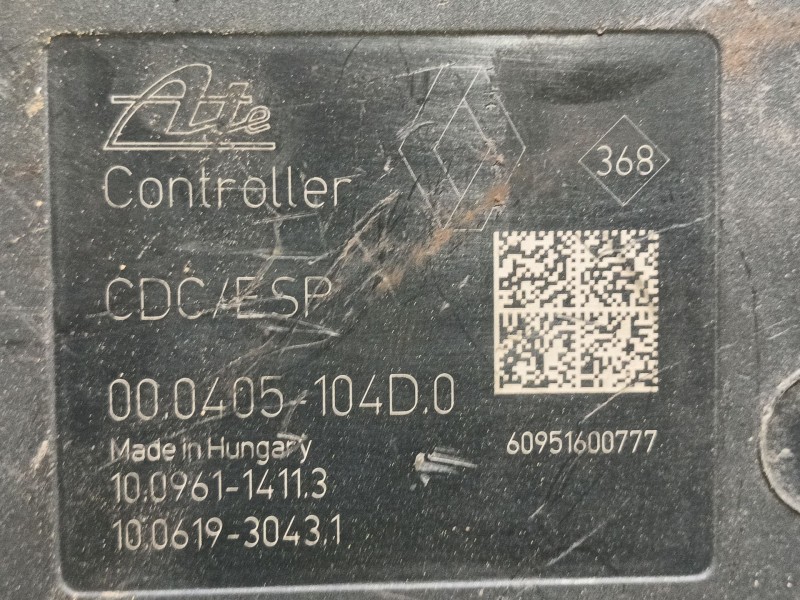 Recambio de abs para renault megane iii coupé (dz0/1_) 2.0 tce (dz0k) referencia OEM IAM 476604304R  