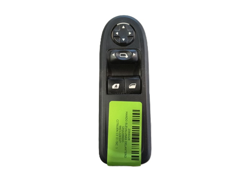 Recambio de mando elevalunas delantero izquierdo para citroën c3 ii (sc_) 1.4 referencia OEM IAM 98012283XT  