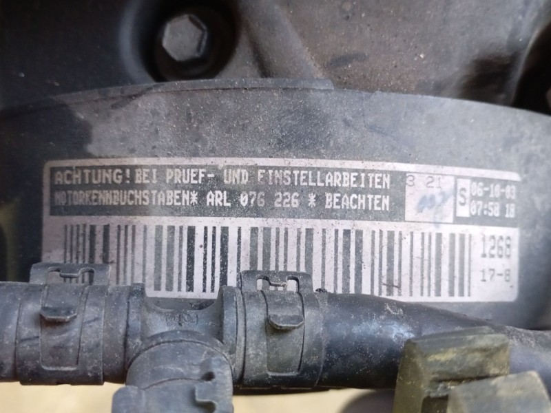 Recambio de motor completo para seat leon (1m1) 1.9 tdi referencia OEM IAM 038100103QX  