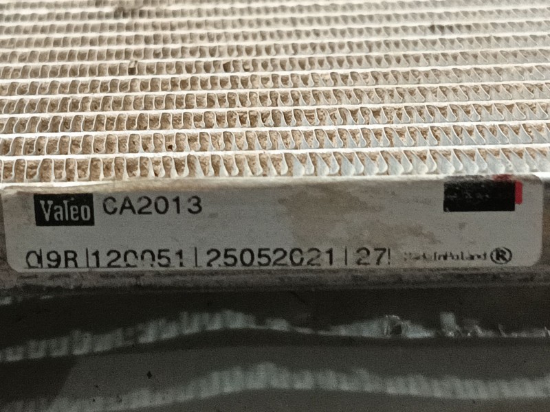 Recambio de condensador / radiador aire acondicionado para opel crossland x / crossland (p17, p2qo) 1.2 (75) referencia OEM IAM 