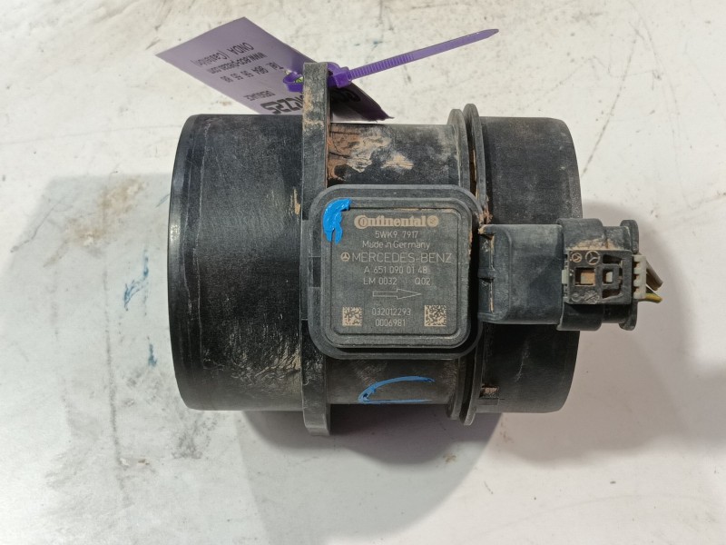 Recambio de caudalimetro para mercedes-benz sprinter 3,5-t caja/chasis (b906) 313 cdi (906.131, 906.133, 906.135, 906.231, 906.2