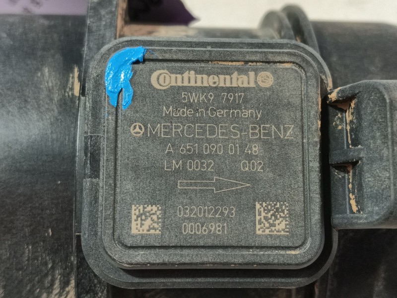 Recambio de caudalimetro para mercedes-benz sprinter 3,5-t caja/chasis (b906) 313 cdi (906.131, 906.133, 906.135, 906.231, 906.2